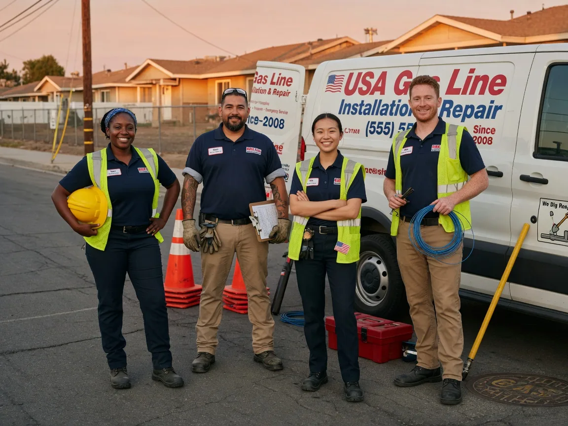 Gas Line Installation company in Pine Bluff, AR